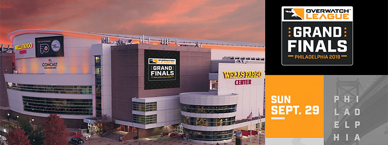 ประกาศแล้ว! รอบ Grand Finals Overwatch League 2019 จัดที่ Wells Fargo Center เมือง Philadelphia