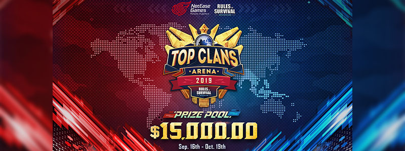 Top Clan Arena 2019 การแข่งขัน Rules of Survival เกม Battle Royale จากค่ายยักษ์ใหญ่อย่าง NetEase