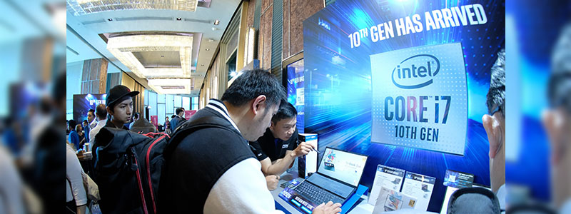 แล็ปท็อปที่มาพร้อมโปรเซสเซอร์ Intel® CoreTM เจนเนอเรชั่น 10 พร้อมจำหน่ายแล้วในประเทศไทย