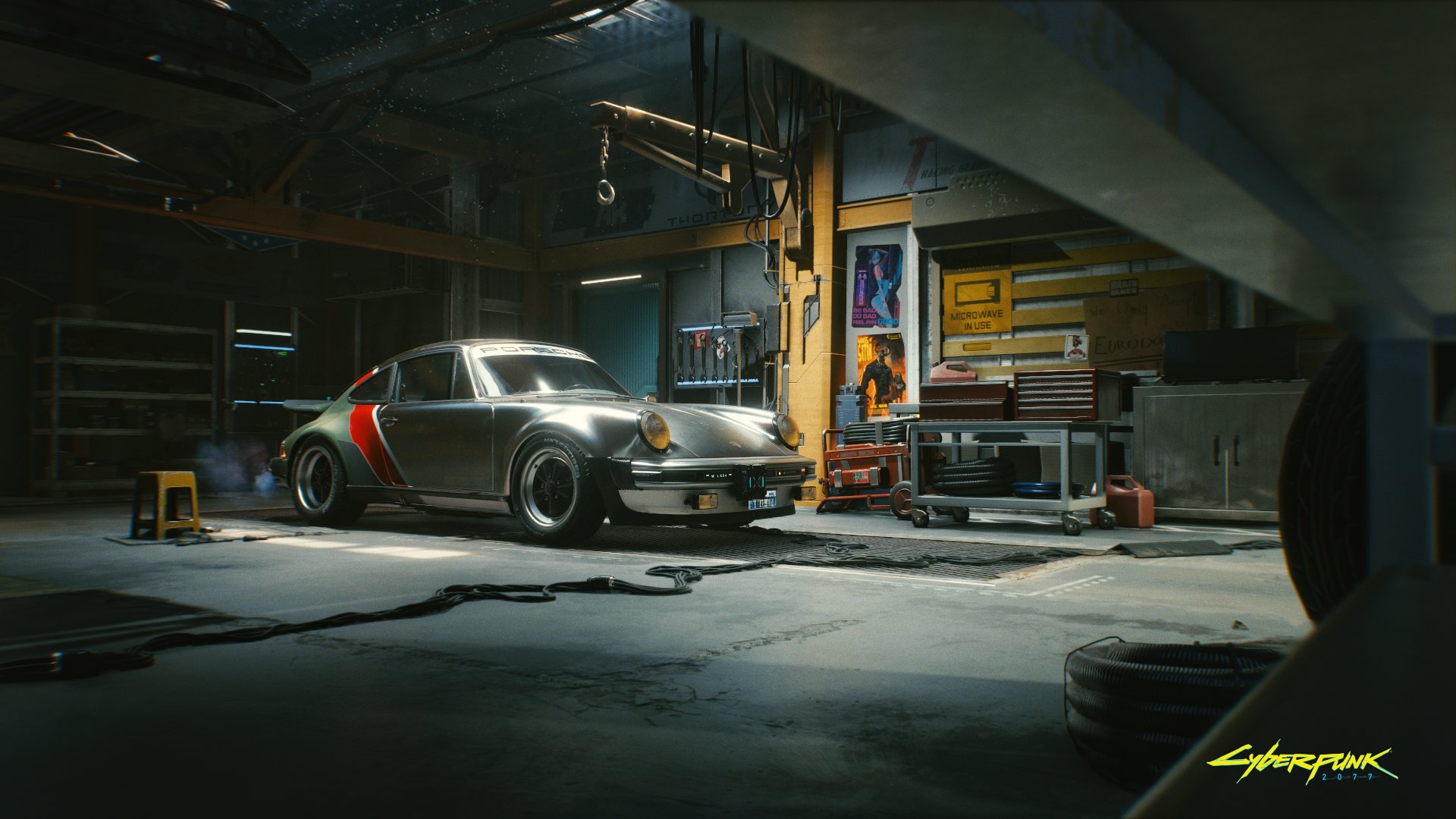 Porsche เร่งเครื่องสู่อนาคตอันมืดมนแห่ง Cyberpunk 2077