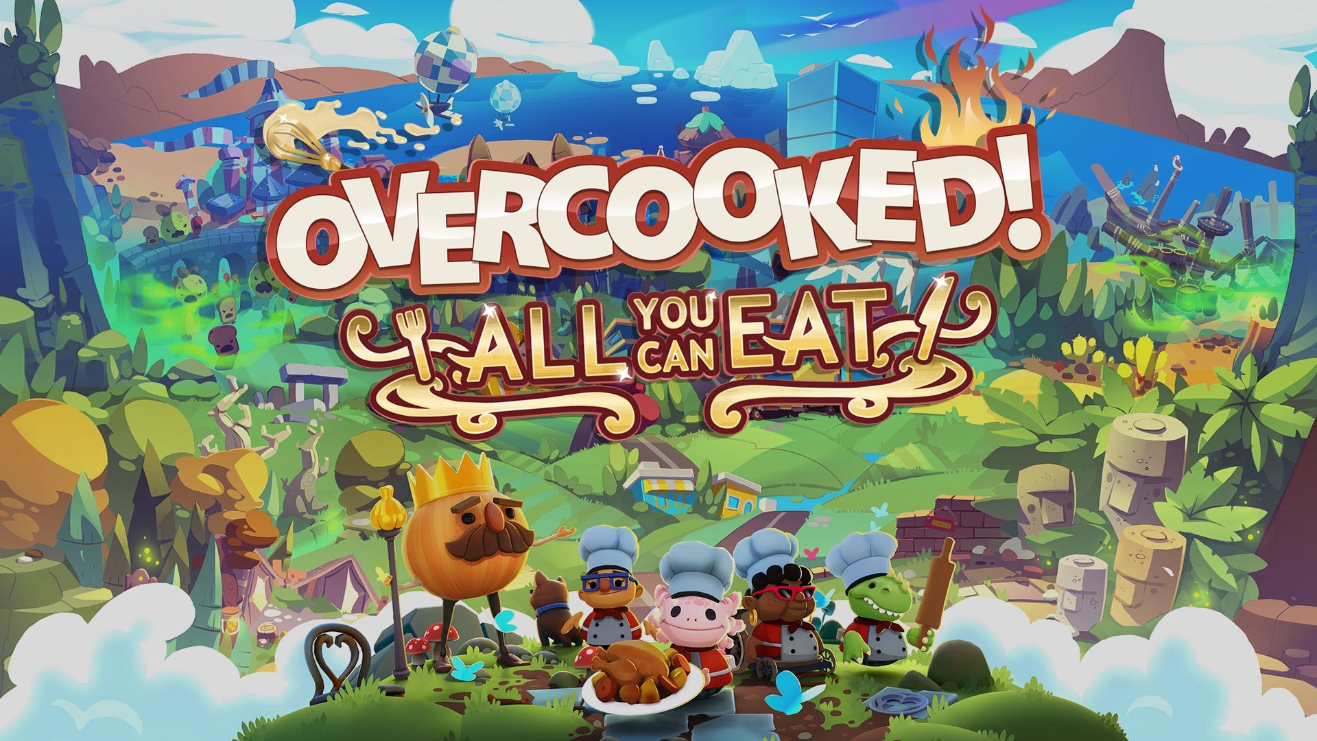 Overcooked! All You Can Eat จะวางจำหน่ายบน PS4, XB1, Switch และ Steam ในวันที่ 23 มีนาคมนี้