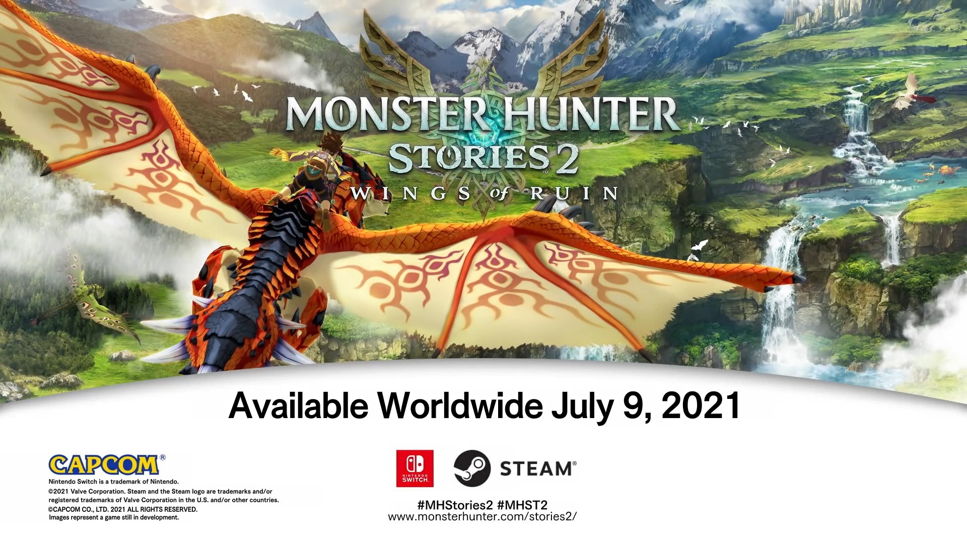 Monster Hunter Stories 2 เผยวิดีโอตัวอย่างใหม่ พร้อมวางจำหน่ายบน Nintendo Switch และ Steam ในวันที่ 9 กรกฎาคมนี้