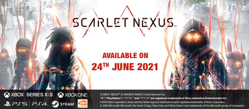 Scarlet Nexus เตรียมวางจำหน่าย 24 มิถุนาคม 64!