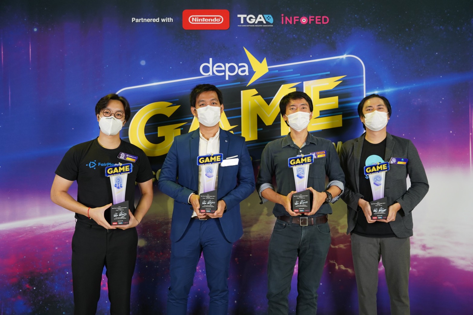 ดีป้า ผนึก TGA - อินโฟเฟด ประกาศผลสุดยอด 4 ทีมพัฒนาเกมสัญชาติไทย ในโครงการ depa Game Accelerator Program พร้อมปั้นสู่ระดับโลก