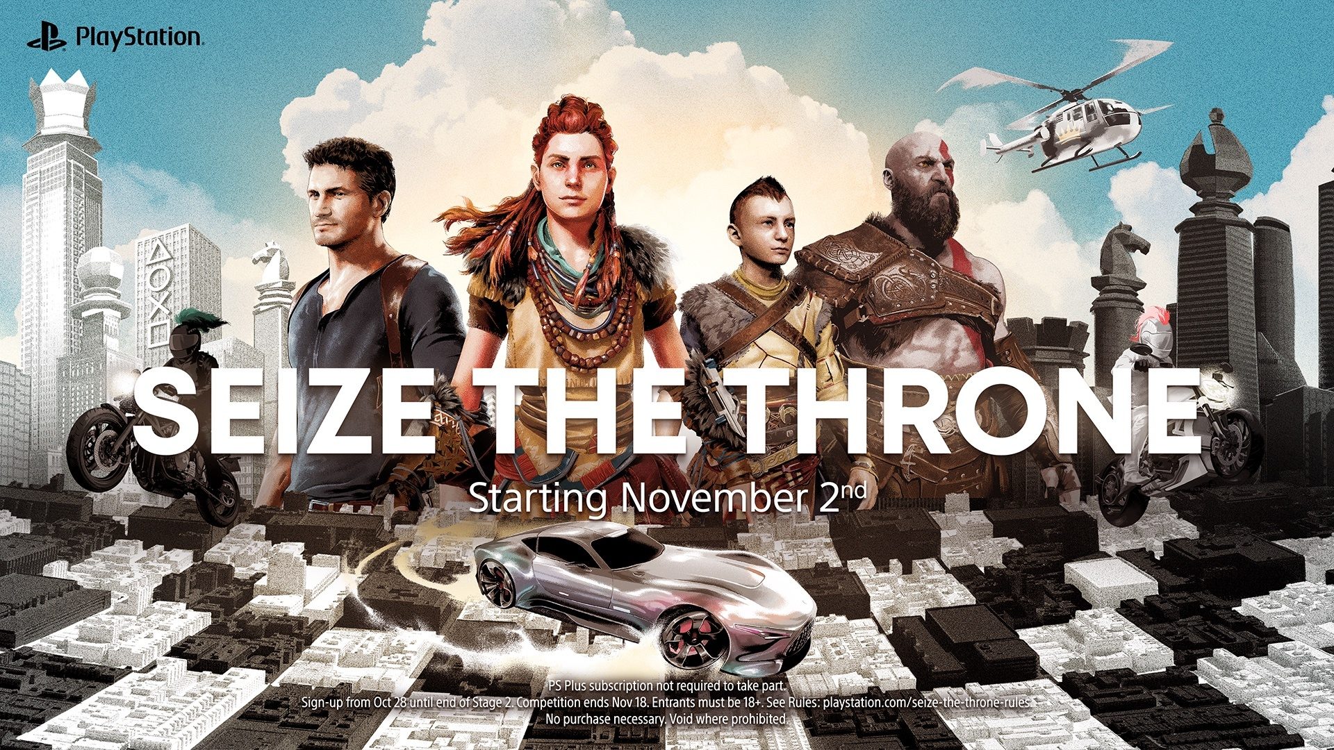 Sony PlayStation เชิญชวนผู้เล่นร่วมแคมเปญ “Seize the Throne” เพื่อลุ้นรับรางวัลสุดพิเศษสำหรับ PS4 และ PS5