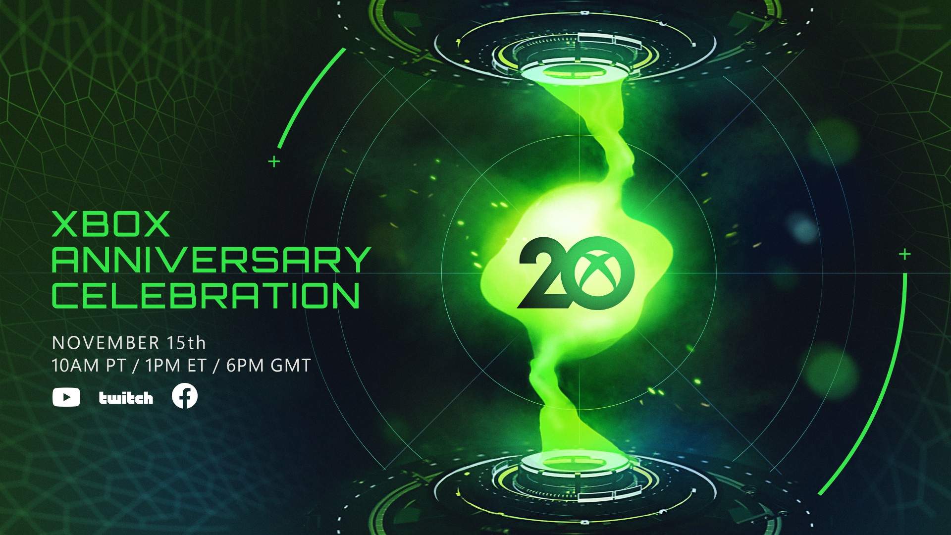 Microsoft เตรียมจัดงาน Xbox Anniversary Celebration ฉลองครบรอบ 20 ปี ในวันที่ 16 พฤศจิกายนนี้