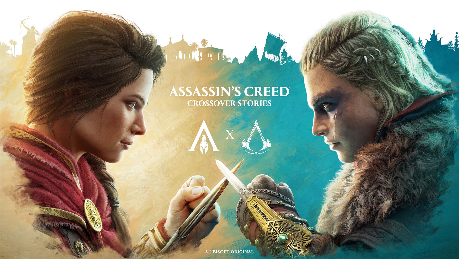 ถึงเวลาของ 2 ตัวเอกอย่าง Eivor และ Kassandra ได้มาพบกันในอัปเดตใหม่ Assassin's Creed Crossover Stories 