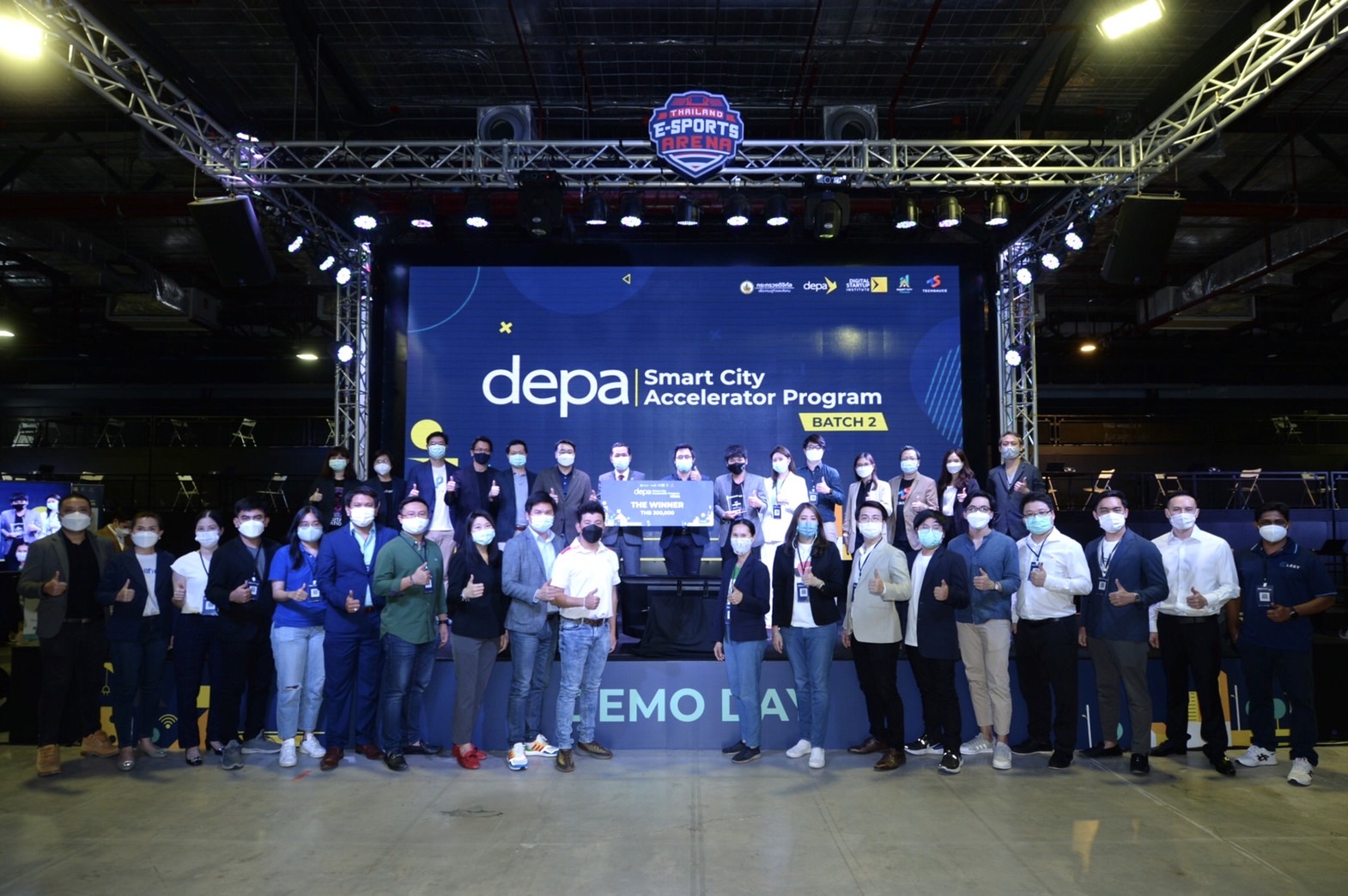 ดีป้า ประกาศความสำเร็จกับสุดยอดดิจิทัลสตาร์ทอัพไทย ในกิจกรรม Demo Day ภายใต้โครงการ  depa Smart City Accelerator Program Batch 2