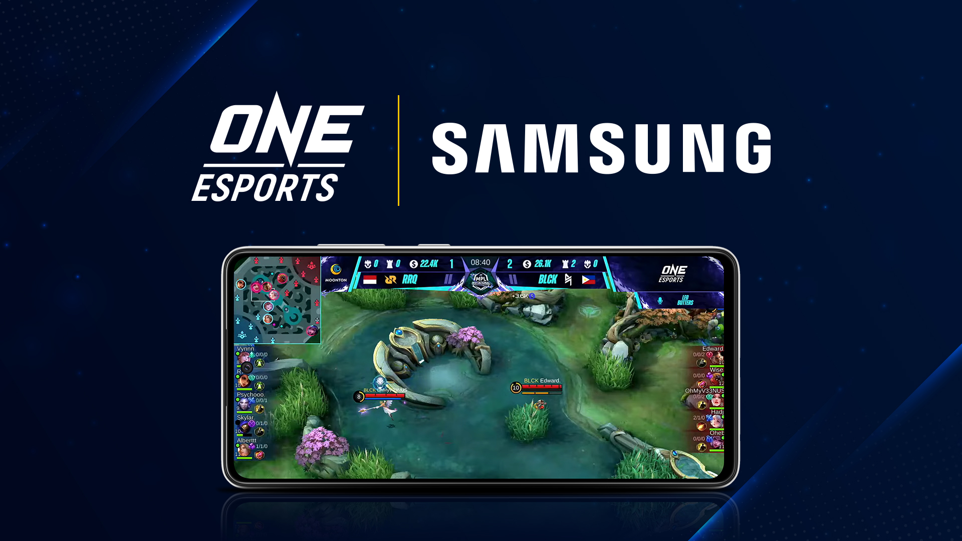 ONE Esports และ Samsung จับมือร่วมเป็นพันธมิตรระยะยาว พร้อมเปิดตัวแอปพลิเคชัน “ONE Esports”
