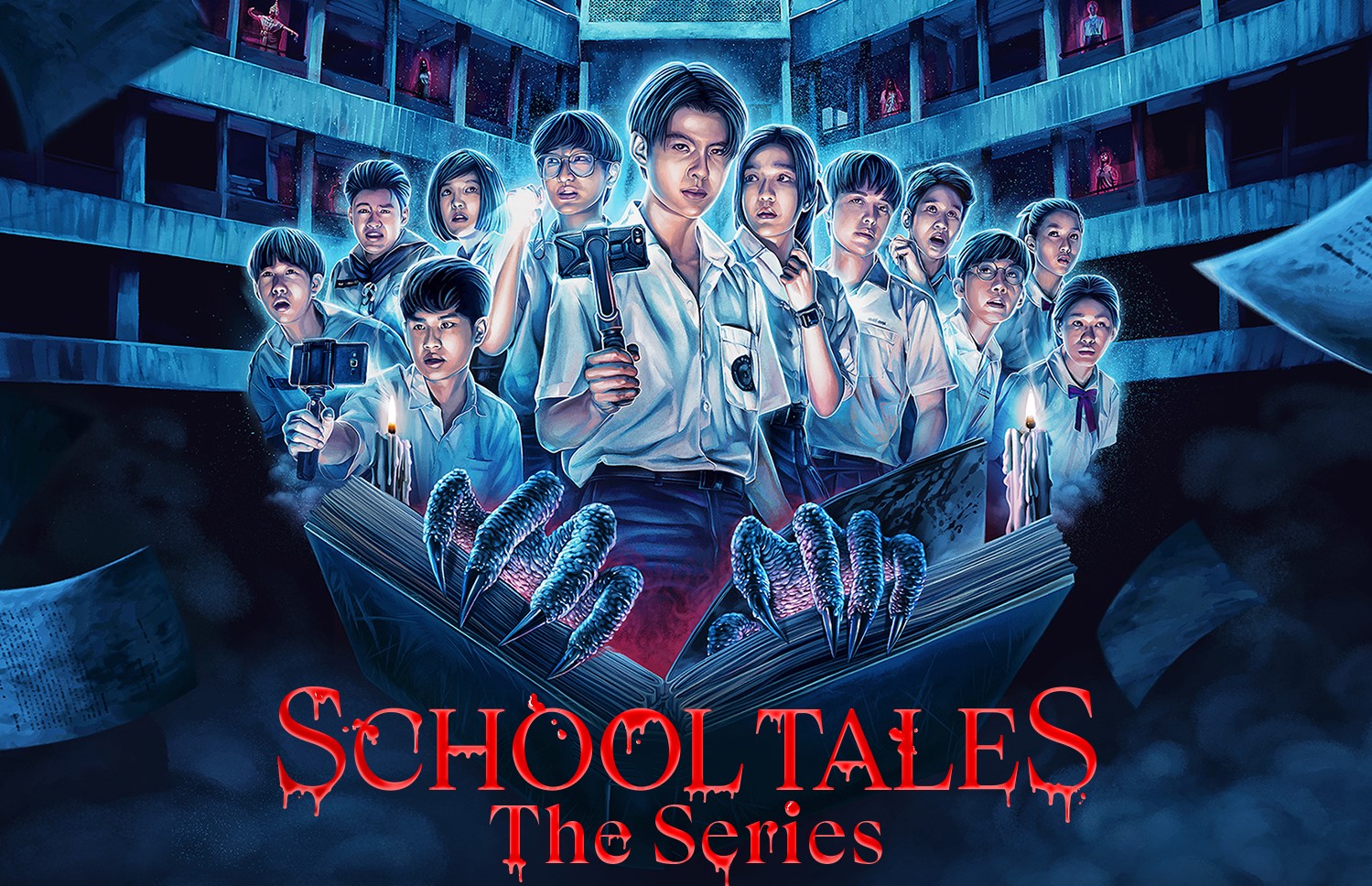 Netflix เตรียมสตรีมซีรีส์หลอนจากคอมิกส์ดัง School Tales The Series โรงเรียนผีมีอยู่ว่า… พร้อมเผยรายชื่อทัพนักแสดงร่วมลุ้นระทึกไปกับเรื่องสยองในโรงเรียน