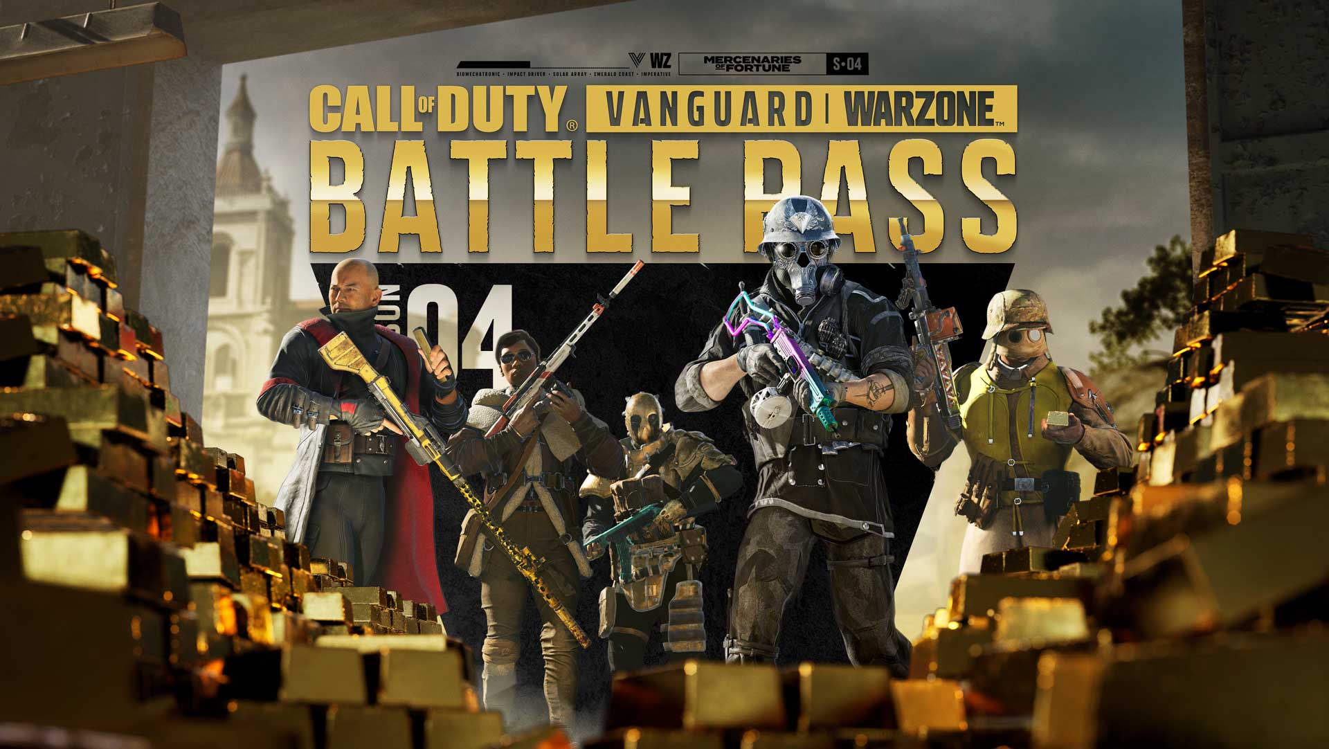 Call of Duty: Vanguard & Warzone – รายละเอียดของ Battle Pass และบันเดิลเหล่าทหารรับจ้างผู้มั่งคั่ง