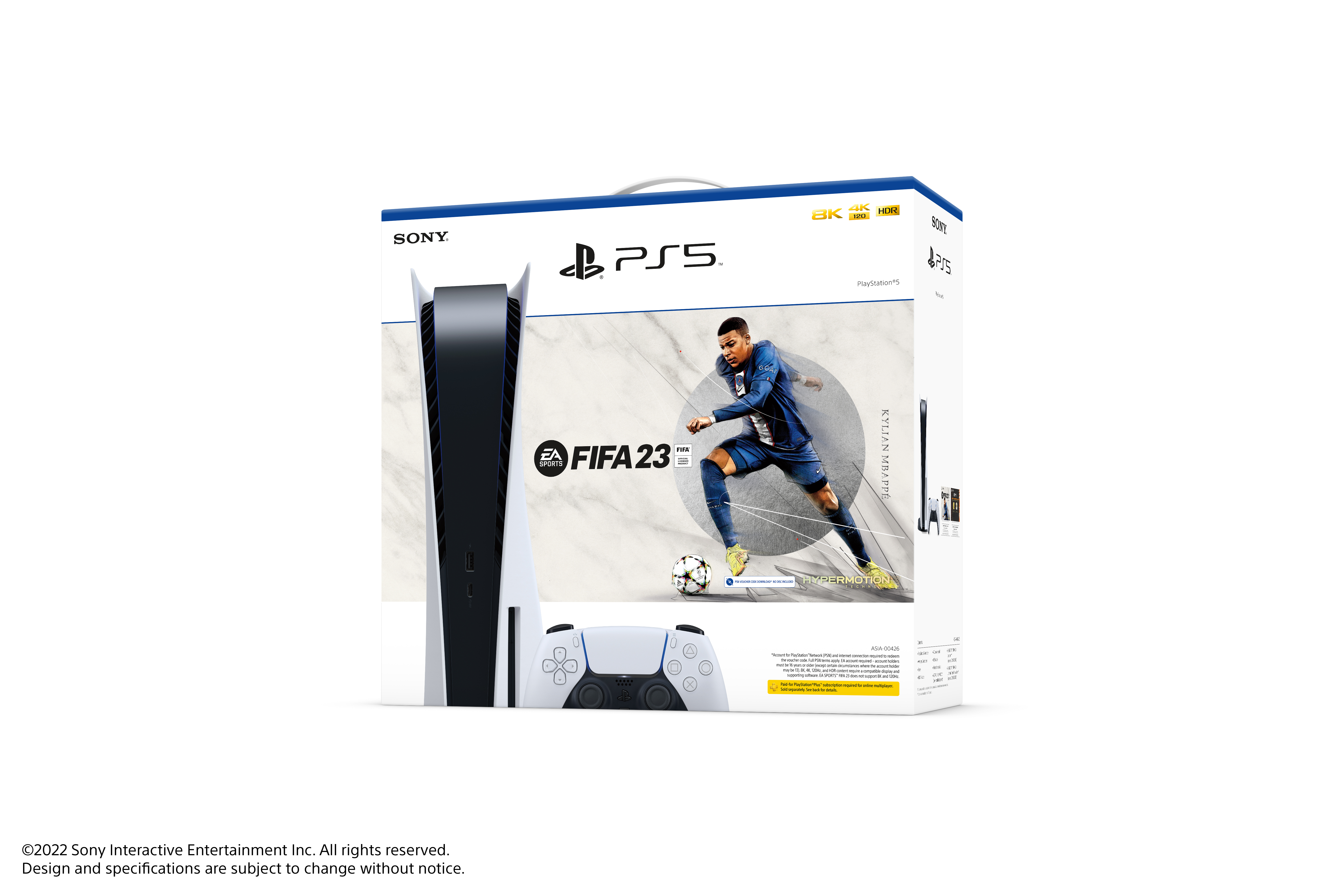 Sony PlayStation ประกาศวางจำหน่ายชุดเครื่องเกมบันเดิล  PlayStation®5 EA SPORTS™ FIFA 23 ราคา 20,790 บาท ในวันที่ 30 กันยายนนี้