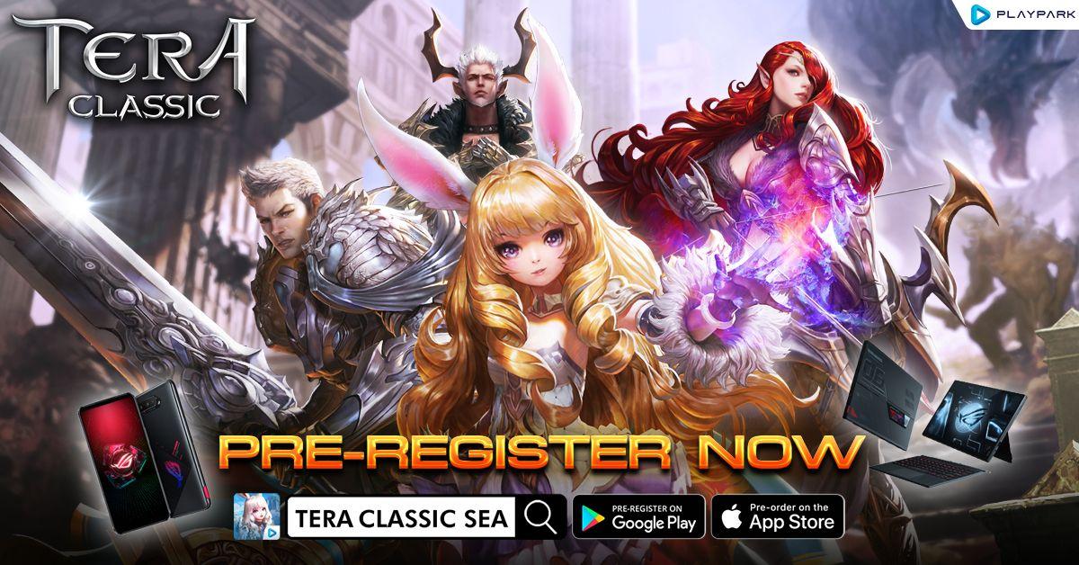เตรียมมันส์ "TERA Classic SEA"  เปิดลงทะเบียนล่วงหน้าบน Play Store และ App Store แล้ววันนี้ อัดบิ๊กแคมเปญ Triple War แจกหนักร่วมแสนบาท!