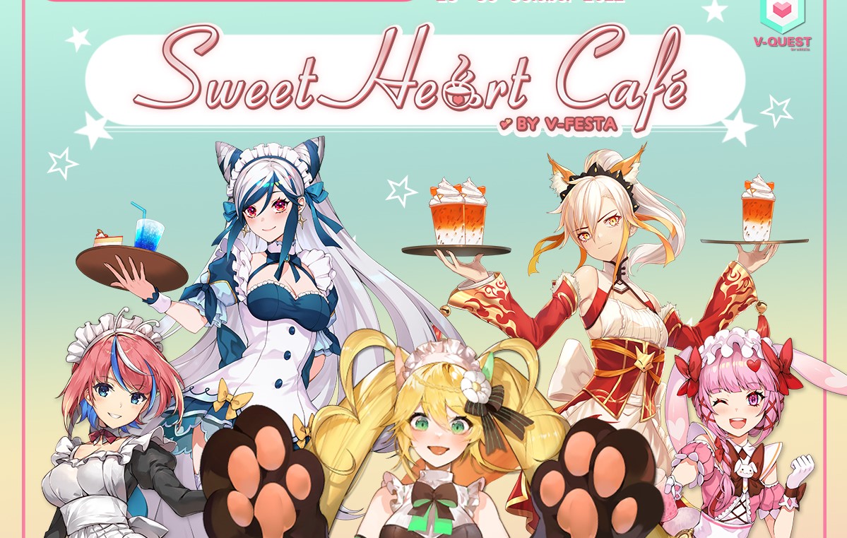 ครั้งแรกในไทย! เมื่อโลกของ VTuber มาเจอกับ NFT ใน V-Quest by V-Festa  ณ งาน Thailand Comic Con 2022 วันที่ 28 - 30 ต.ค. นี้