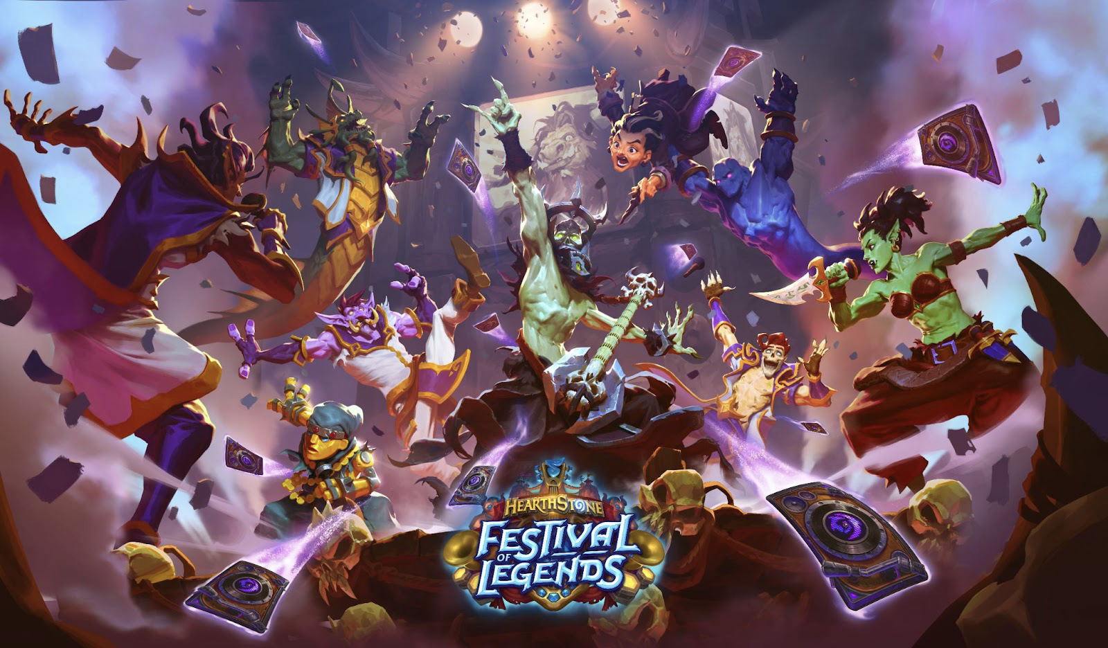 Festival of Legends ส่วนเสริมใหม่ล่าสุดของ Hearthstone มาแล้ว! ประกอบไปด้วยการ์ดธีมดนตรีใหม่ 145 แบบ คีย์เวิร์ดและกลไกใหม่ และอีกมากมาย!