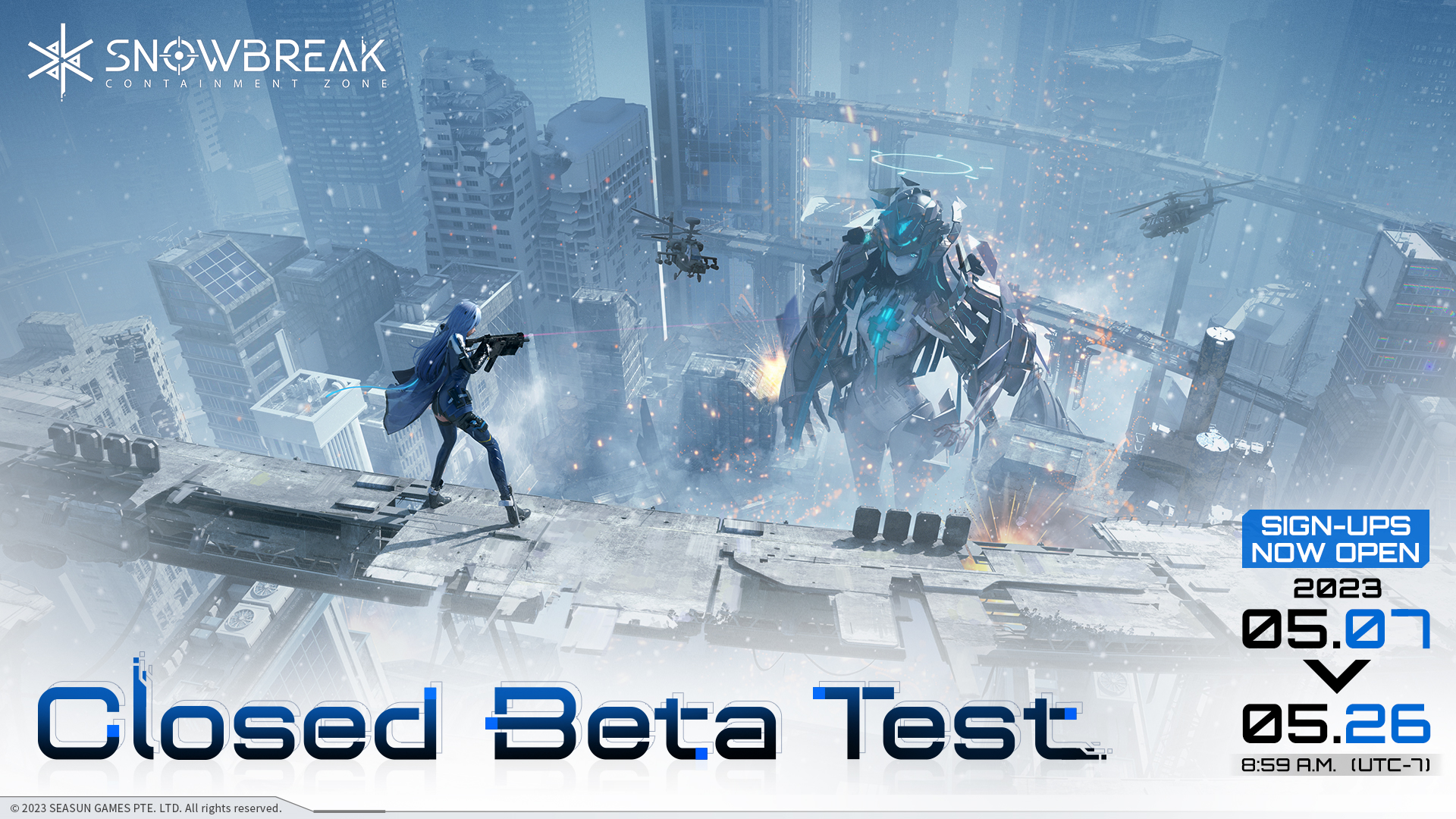 ร่วมทดลองเล่นเกม Snowbreak: Containment Zone เกม Sci-Fi RPG ที่มียอดลงทะเบียนล่วงหน้ากว่า 1 ล้านครั้ง