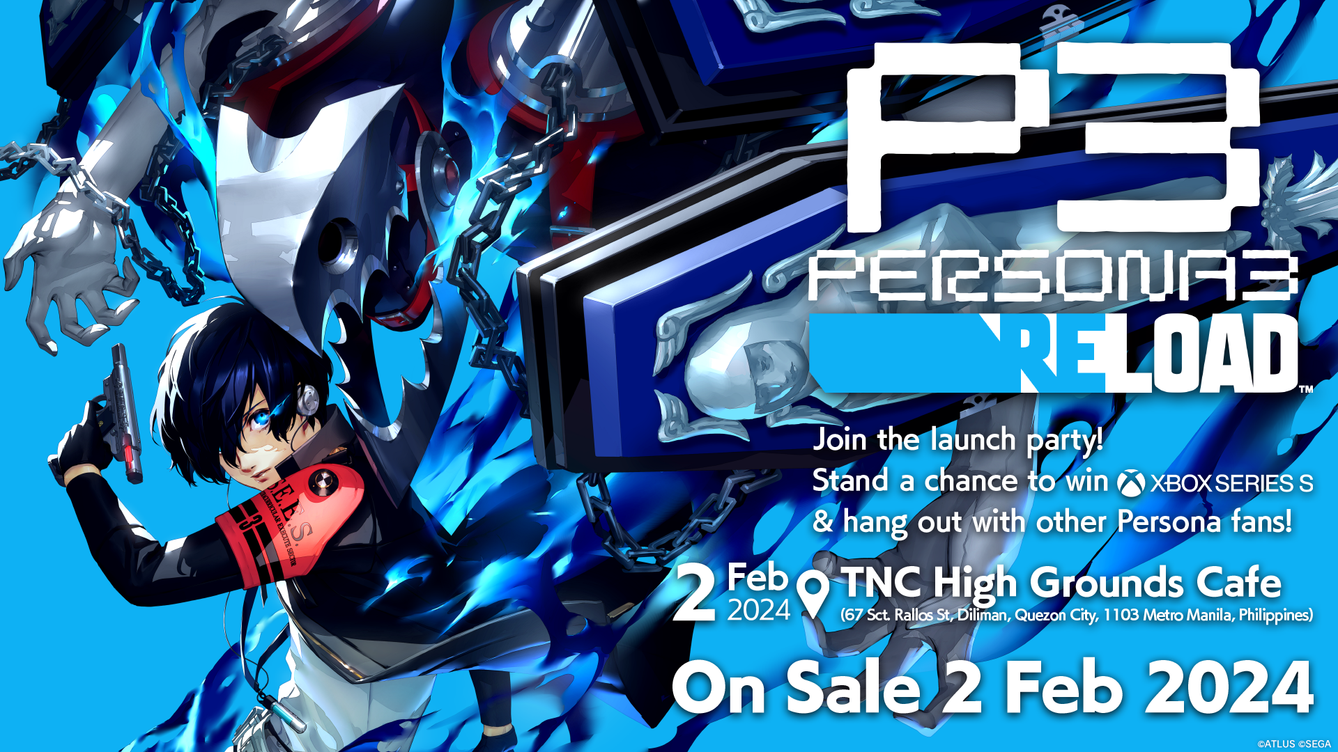 SEGA ฟิลิปปินส์ฉลองการเปิดตัว Persona 3 Reload!