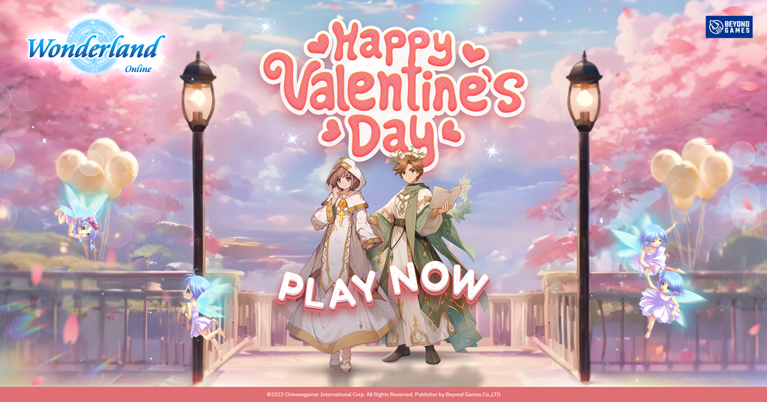 Wonderland Online Mobile Patch Valentine 2024