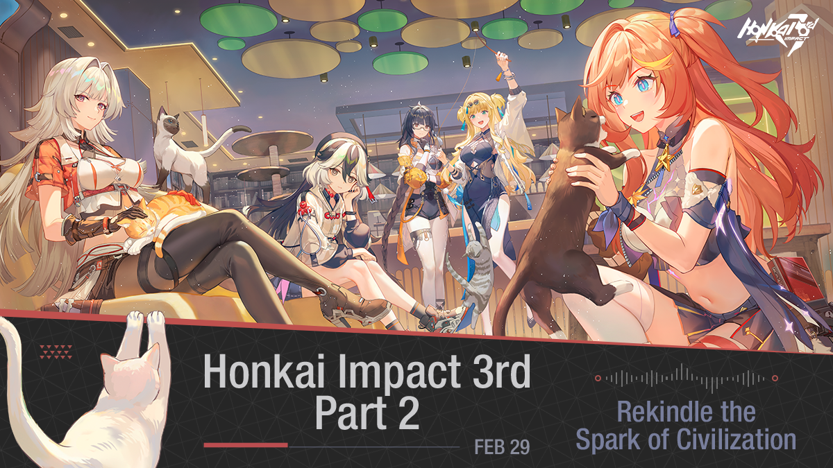 Honkai Impact 3 อัปเดตส่วนที่ 2 ในวันที่ 29 ก.พ. นี้! มุ่งหน้าออกตามล่าความฝันบนดาวอังคาร!