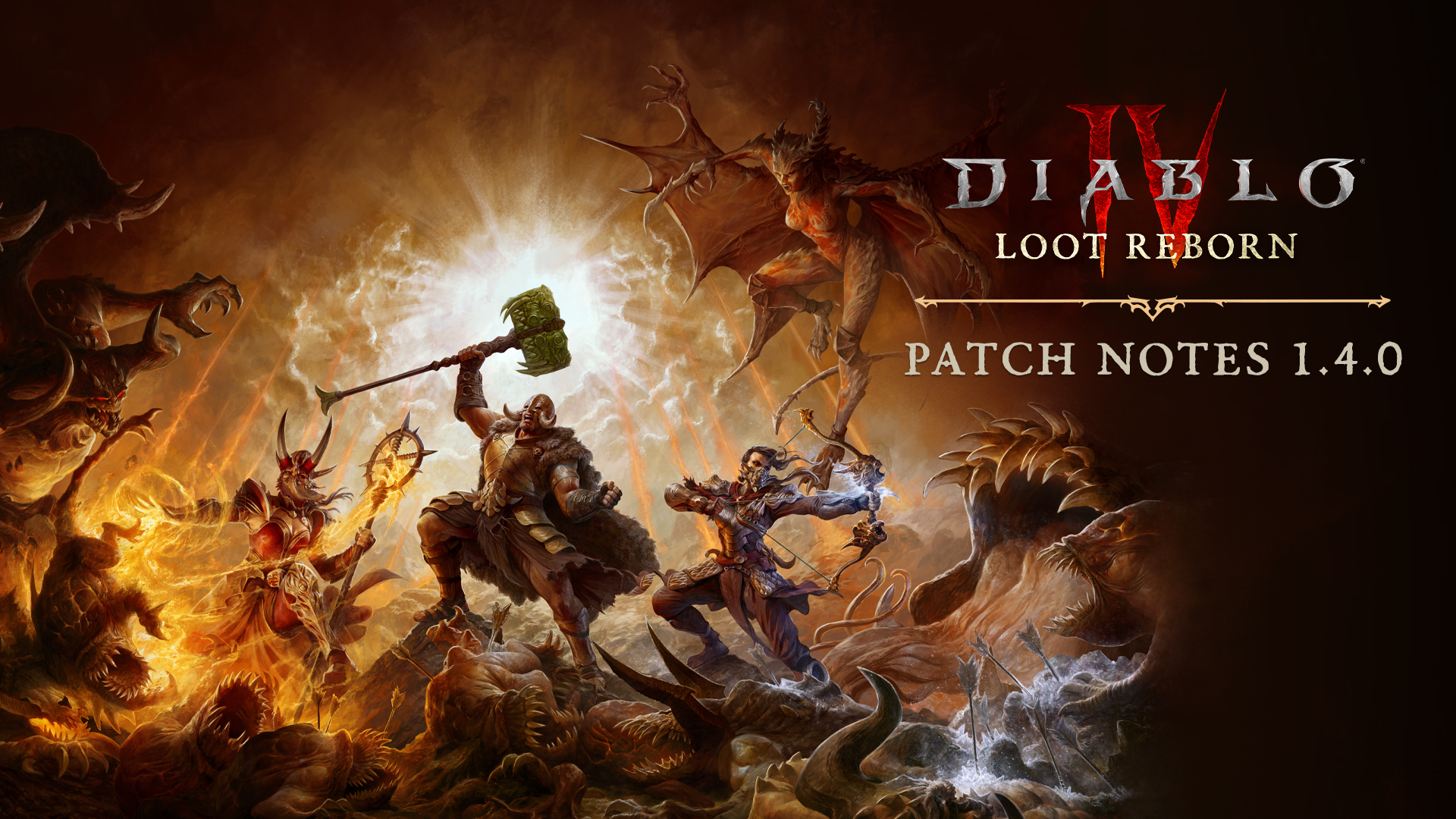 DIABLO IV SEASON 4: LOOT REBORN Available Now