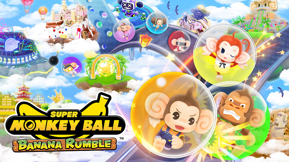Super Monkey Ball Banana Rumble เตรียมพร้อมที่จะตะลุมบอนในสเตจพิเศษสำหรับ Robot Smash, Ba-BOOM! และ Goal Rush!