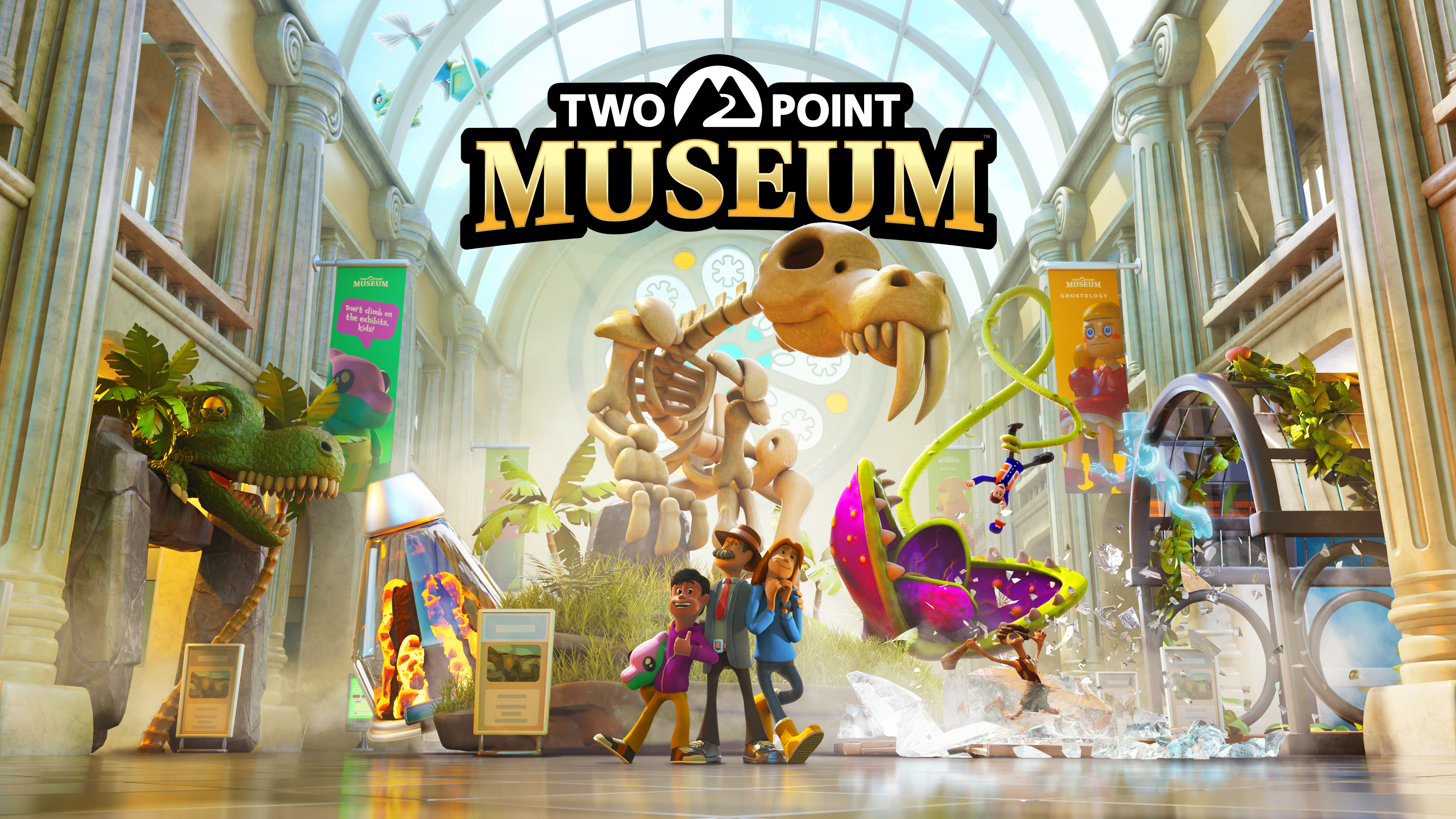 คัดสรรและจัดการนิทรรศการสุดเจ๋งใน Two Point Museum!