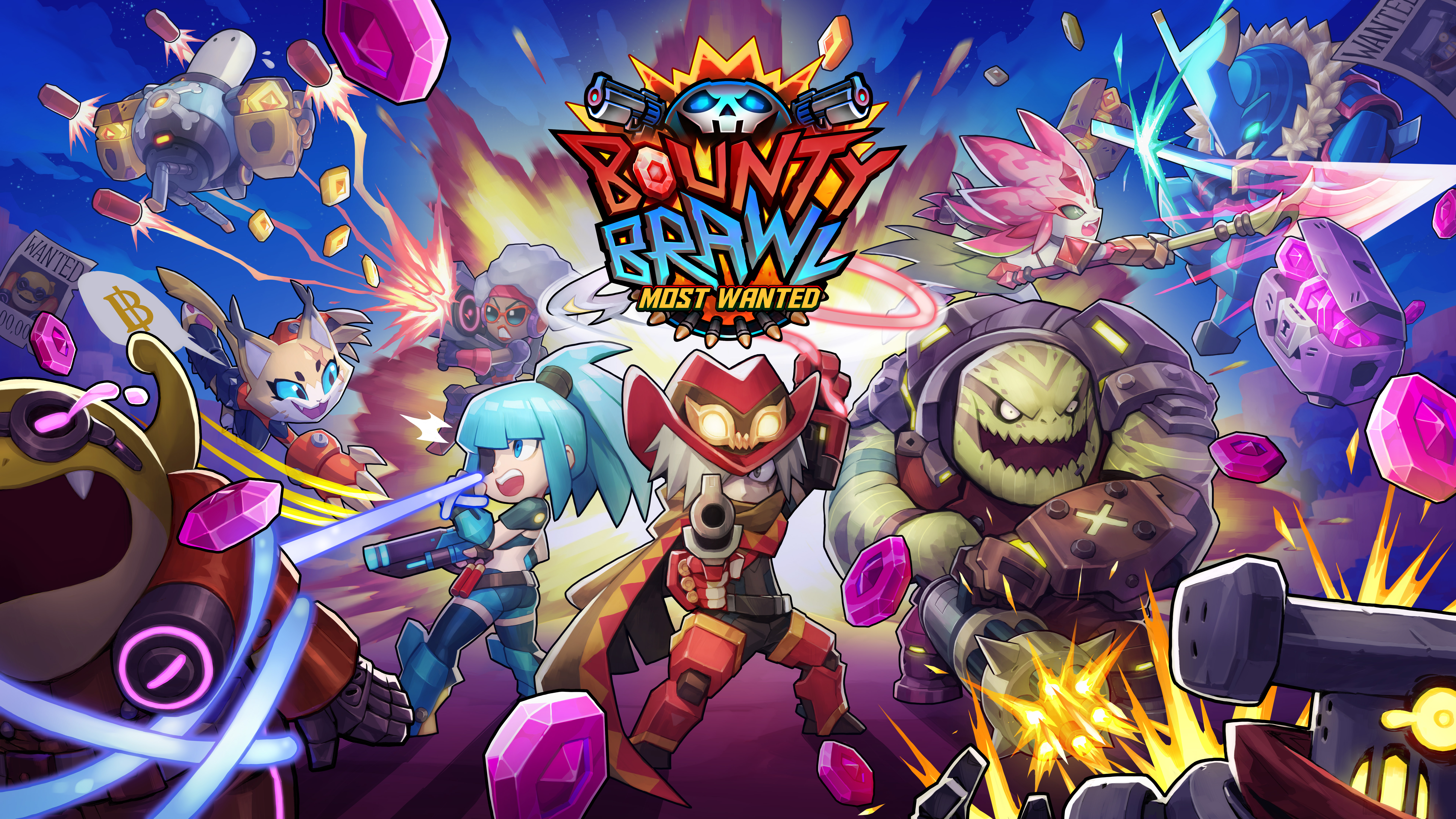 Bounty Brawl: Most Wanted อัปเดต Alpha Patch 3! ตัวละครใหม่ บอสใหม่ และระบบสกิลที่มันส์กว่าเดิม