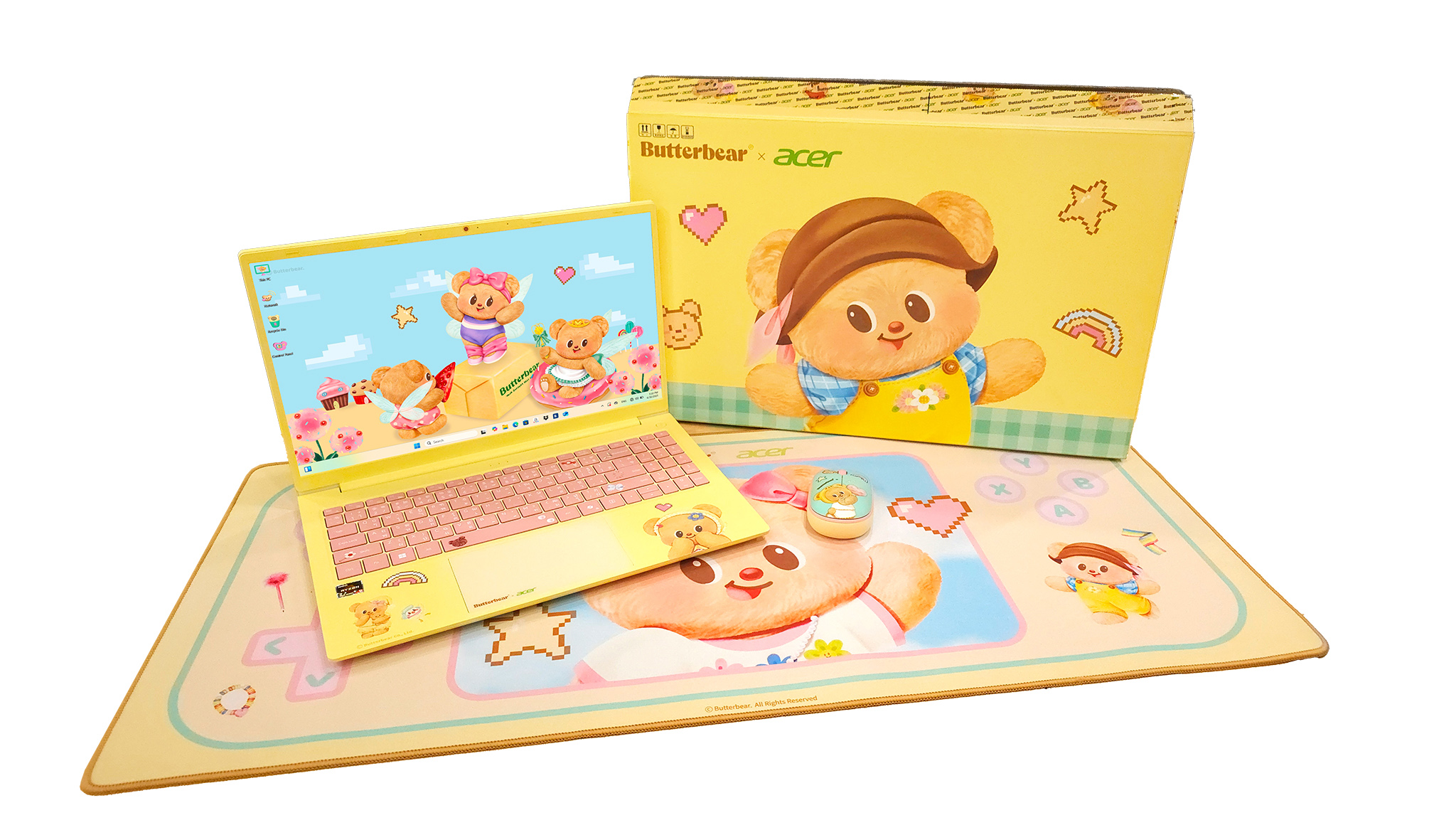 Acer เปิดตัวโน้ตบุ๊กลิมิเต็ด “Acer x Butterbear” ดีไซน์พิเศษ สเปกครบ จบในเครื่องเดียว