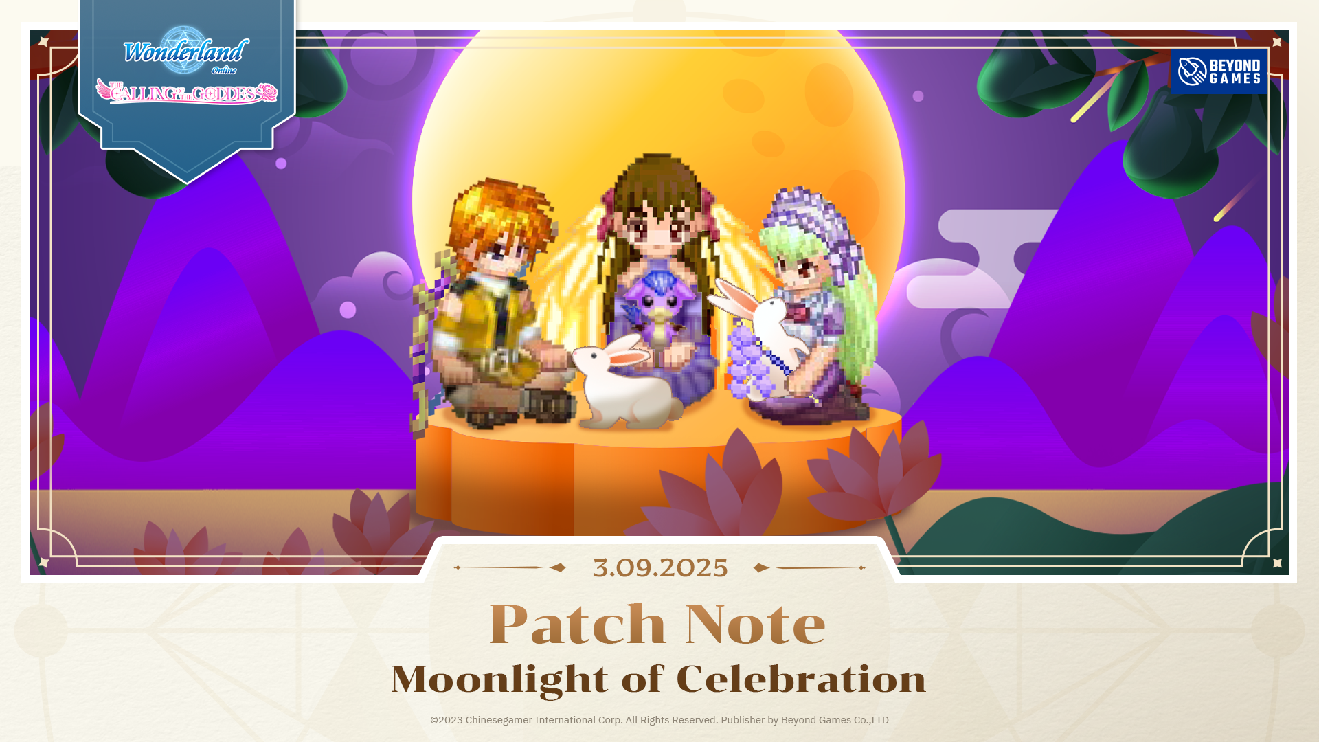 Wonderland Online Moonlight of Celebration