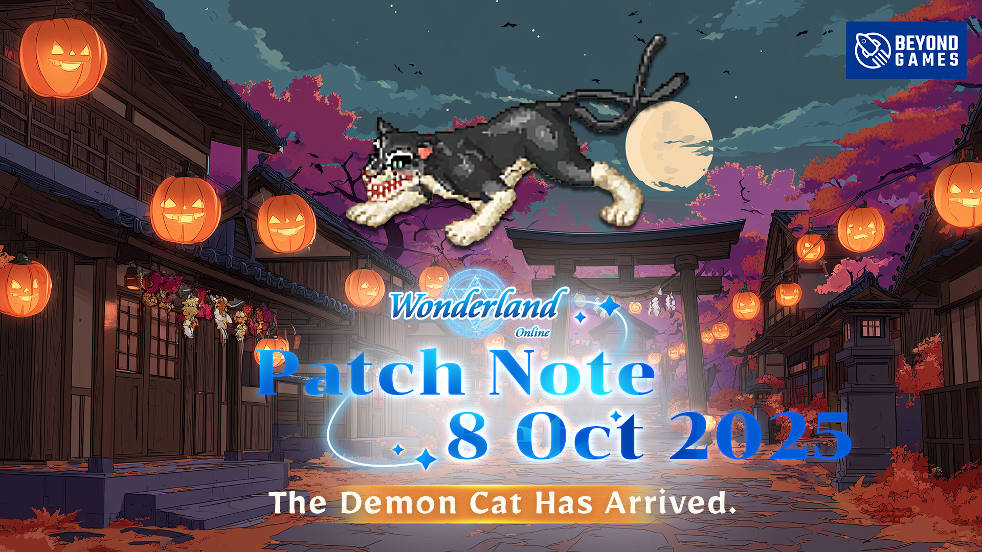Wonderland Online The Demon Cat Has Arrived.