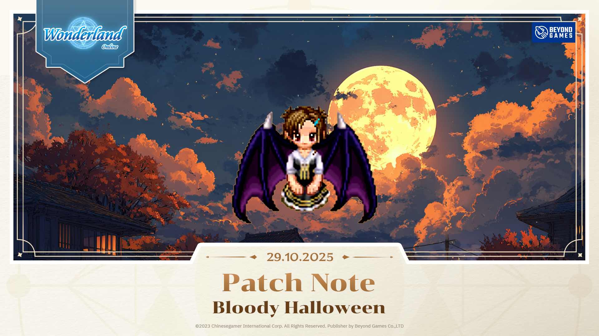 Wonderland Online Bloody Halloween