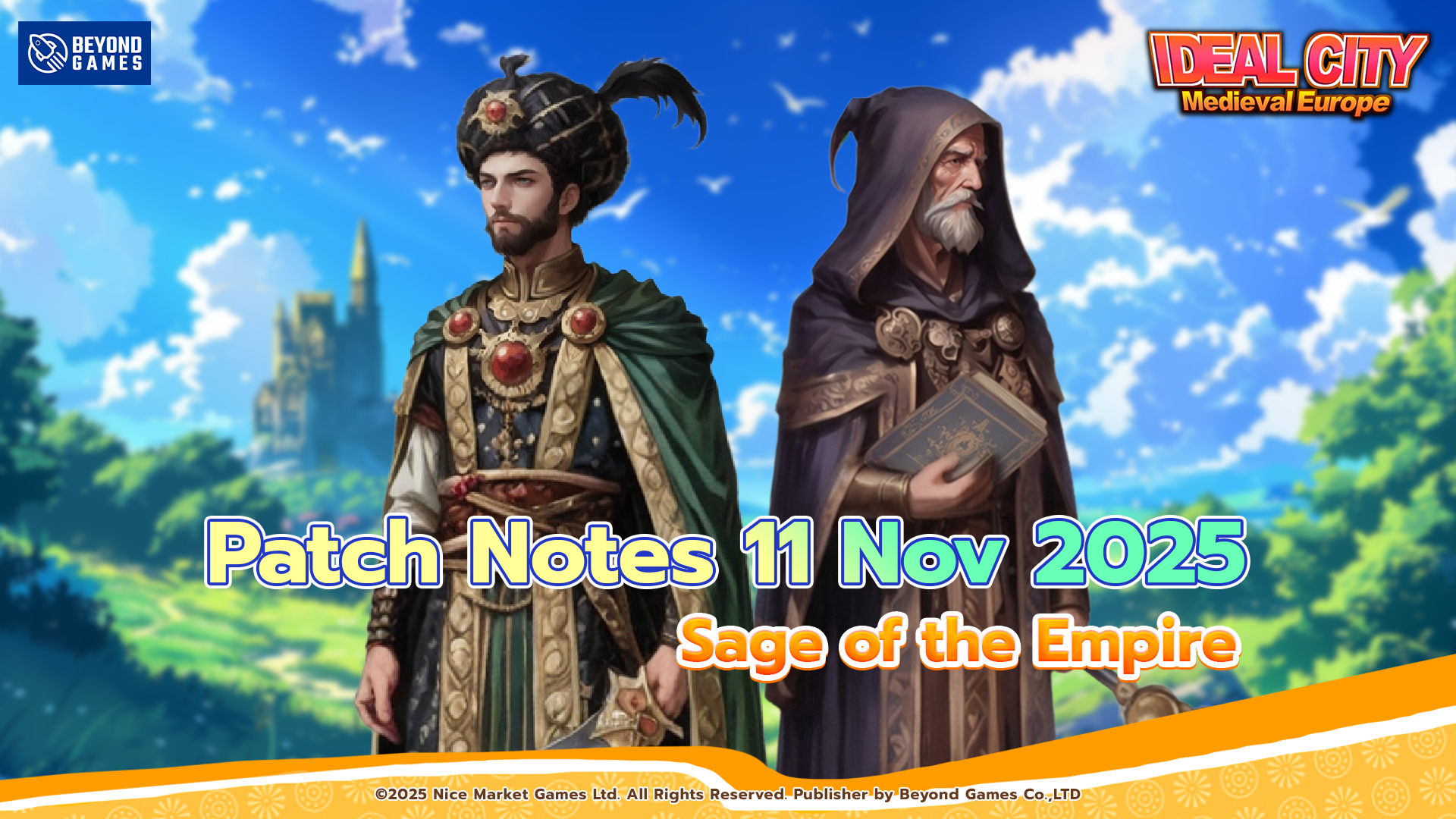 Ideal City Patch Notes 11/11/2025