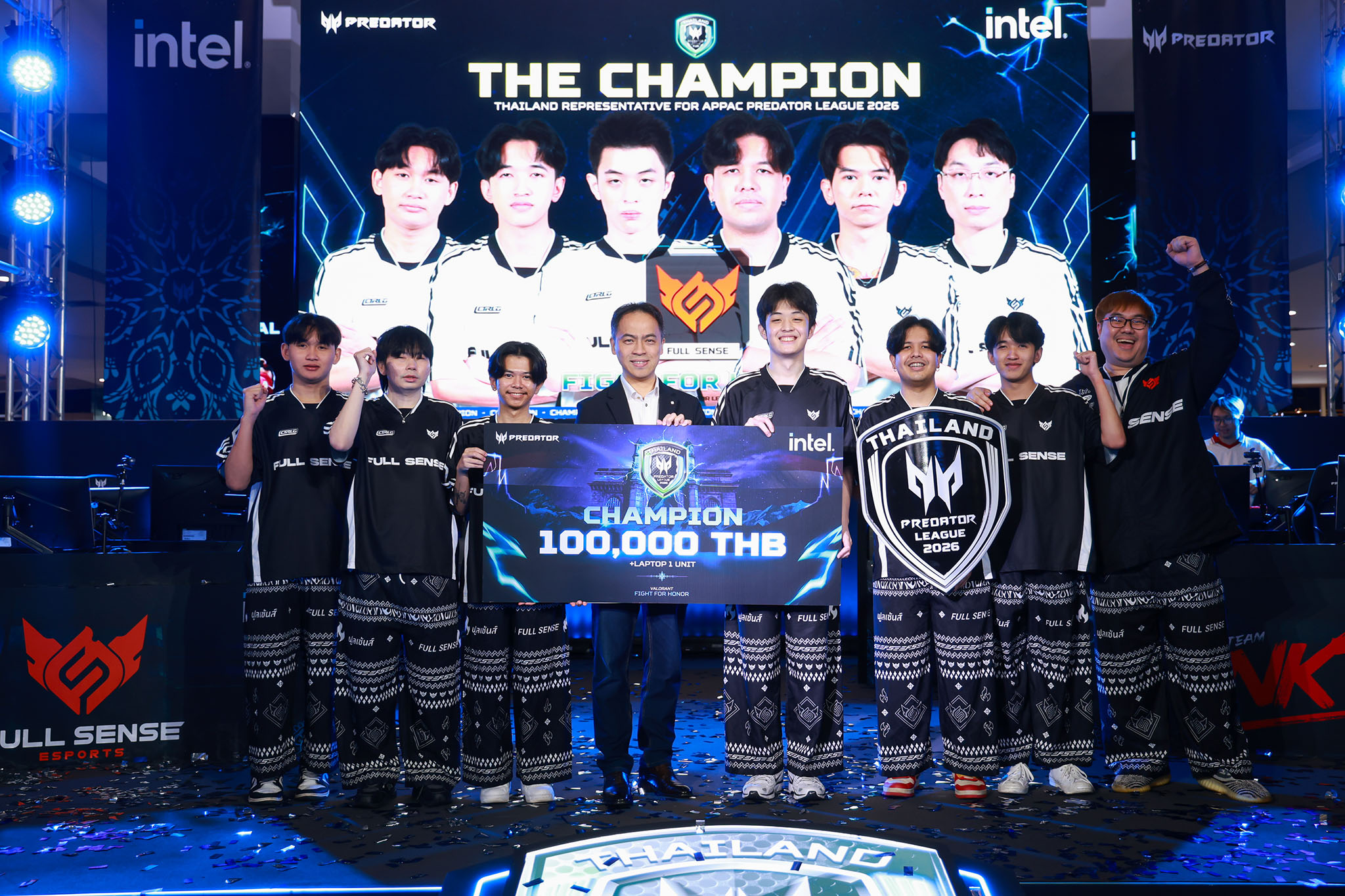 เอเซอร์ – อินเทล จัดศึกชี้ชะตา “Thailand Predator League 2026” รอบ Finals FULL SENSE ผงาดคว้าแชมป์ประเทศไทย ได้สิทธิ์เป็นตัวแทน ลุยศึก Asia Pacific Predator League 2026 ที่อินเดีย ชิงเงินรางวัลรวมกว่า 14 ล้านบาท