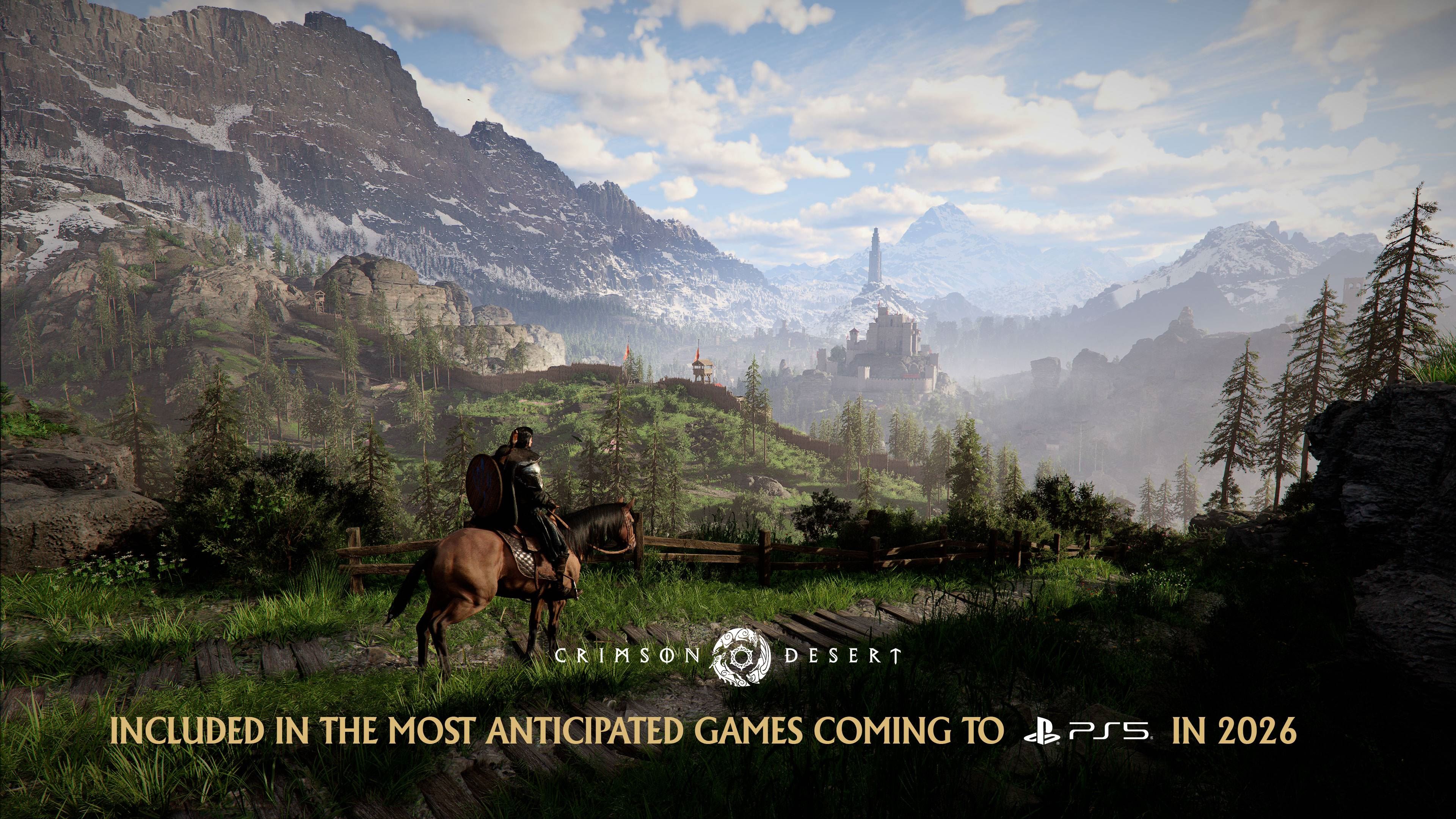 Crimson Desert ได้ถูกยอมรับว่าเป็น "เกมที่ผู้คนตั้งตารอมากที่สุดจะมาถึง PlayStation 5 ในปี 2026