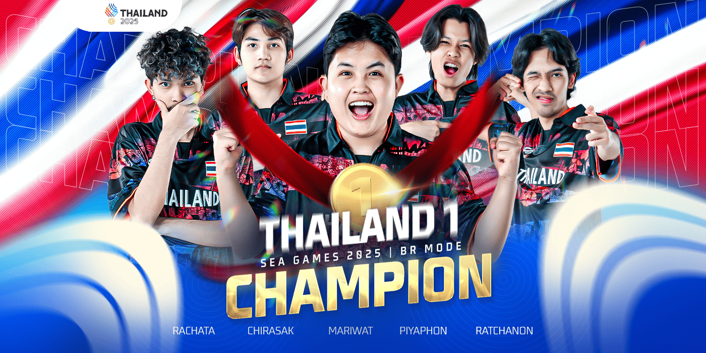 อีสปอร์ต “Free Fire” ทีมชาติไทย คว้าเหรียญทอง SEA GAMES Thailand 2025