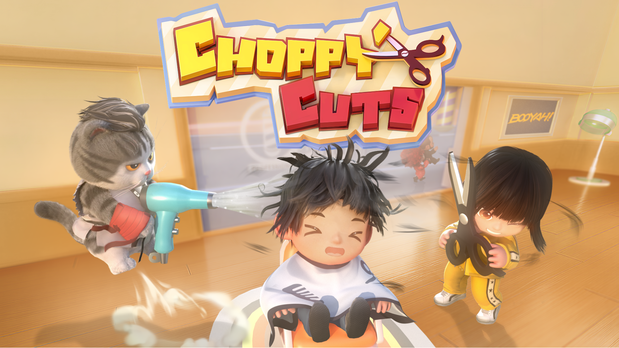 Choppy Cuts เกมปาร์ตี้แนวครีเอทีฟแบบร่วมมือ เล่นง่าย จาก Garena  เตรียมเปิดให้บริการ 5 ก.พ. นี้!