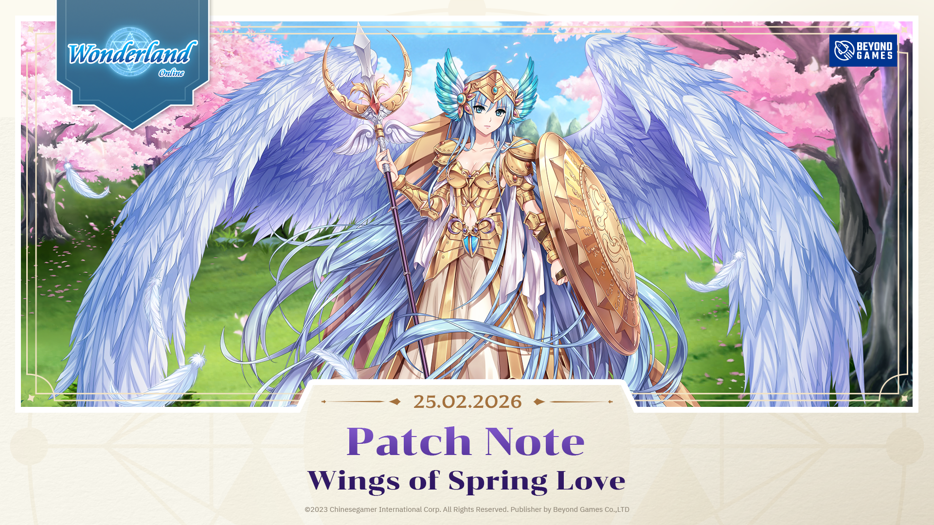 Wonderland Online: Wings of Spring Love
