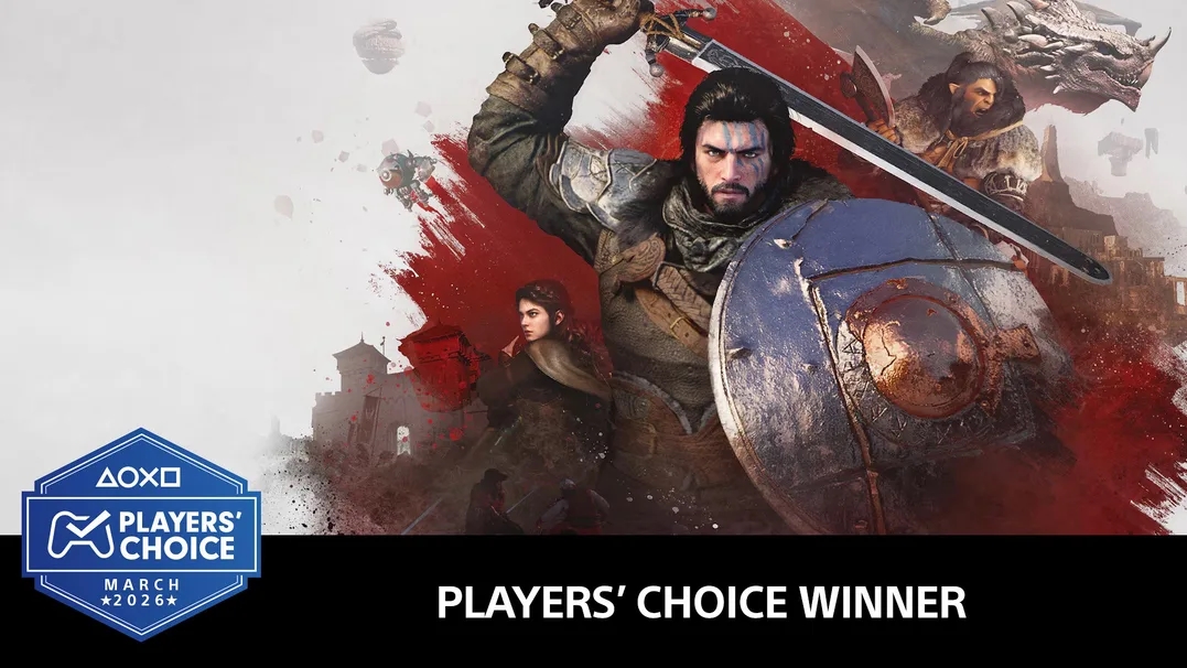 Crimson Desert จาก Pearl Abyss ได้รับเลือกให้เป็นผู้ชนะรางวัล PlayStation Players’ Choice ประจำเดือนมีนาคม 2569