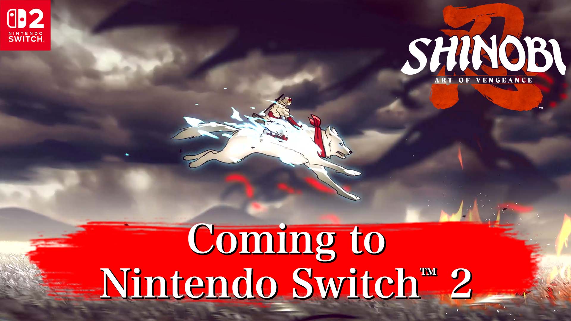 SHINOBI: Art of Vengeance สำหรับ Nintendo Switch™ 2 ประกาศวางจำหน่ายวันที่ 24 กันยายน! เปิดตัวเทรลเลอร์รวมรางวัลใหม่แล้ววันนี้