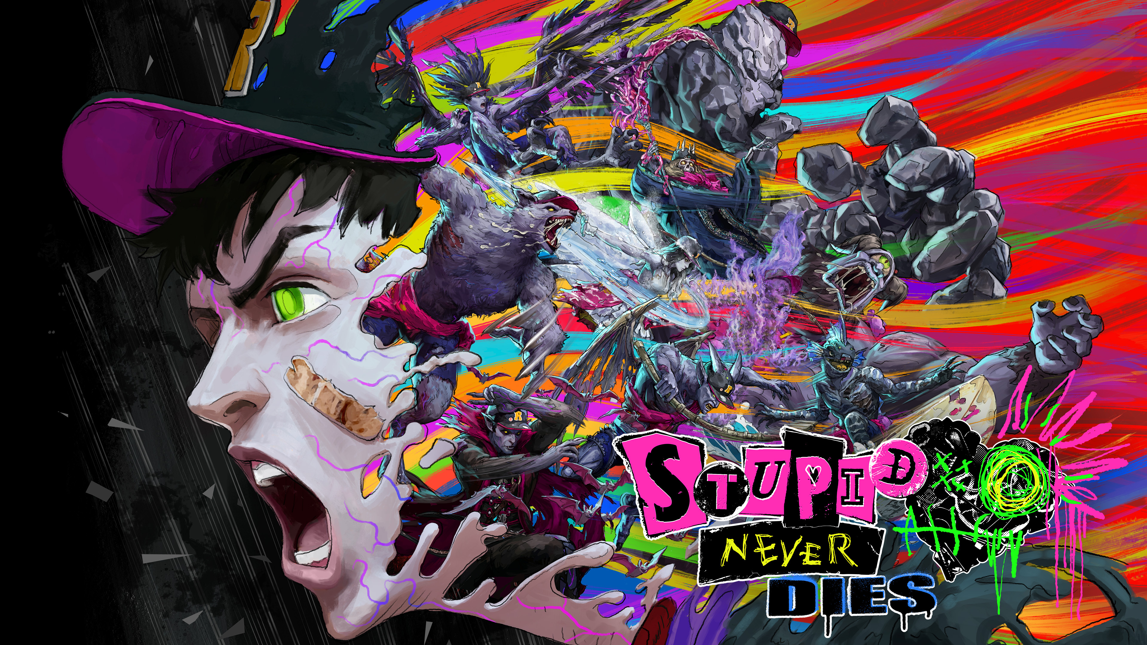 Stupid Never Dies แอ็กชัน RPG แนว BLAZING FAST GROWTH (เติบโตไวสุดขีด) DEEP BITE #4 เผยแพร่แล้ว คุ้นตาแต่แหวกแนว: ปลุกวิญญาณพังก์ให้งานภาพ