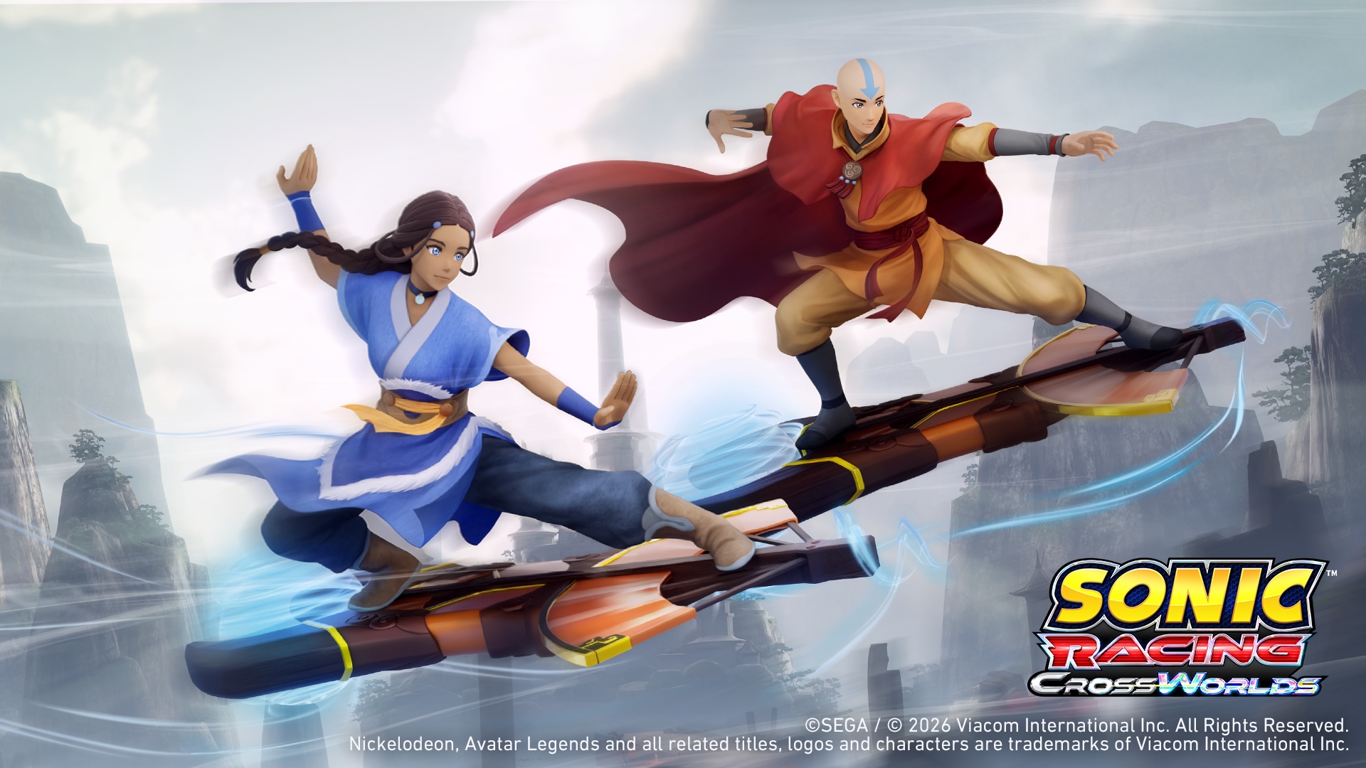 Sonic Racing: CrossWorlds  Avatar Legends Pack วางจำหน่ายแล้ว! Avatar Legends Festival เริ่มวันที่ 16 ตุลาคม!